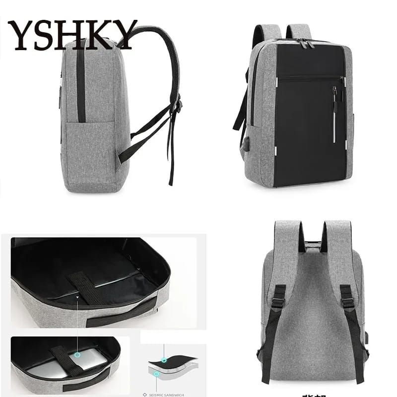 Men's 3pcs Combo Backpack Set – College, Laptop, Computer & Travel Bag (Ase)