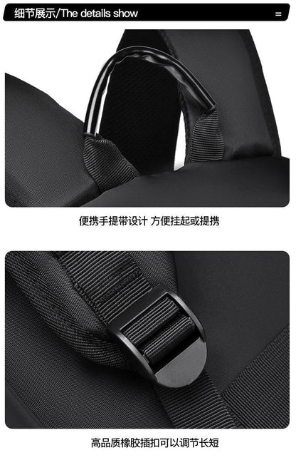 Trendpack Laptop and Travelling Black Backpack (Black)