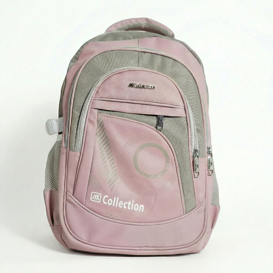 Premium Waterproof School Backpack (Soft Pink)
