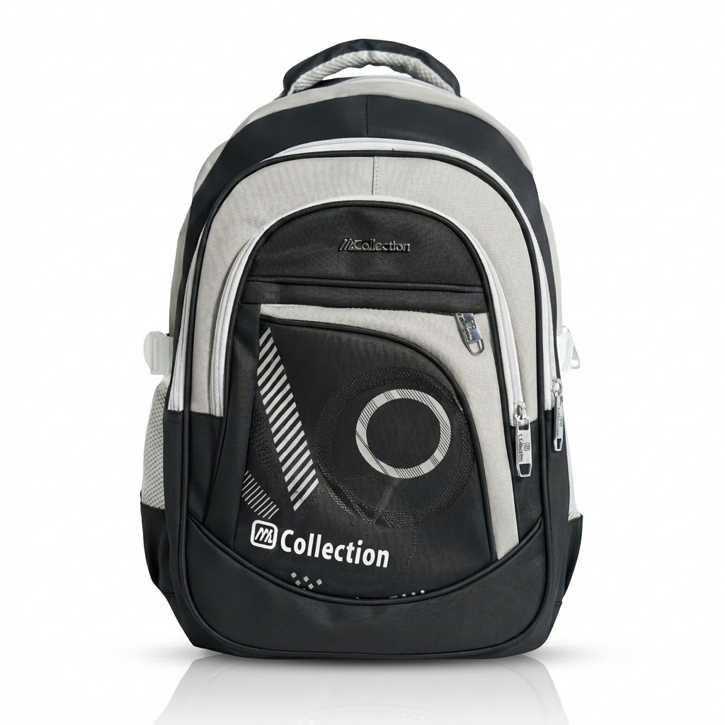 Premium Waterproof School Backpack (Black)